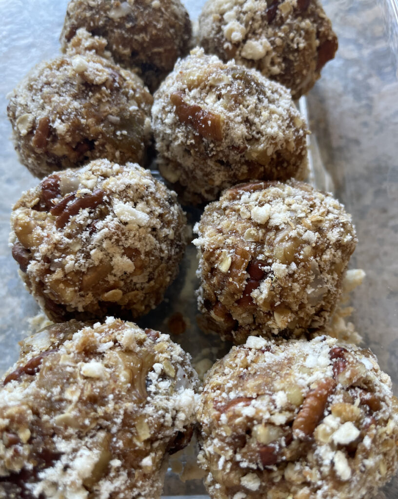 Trail mix bites - Apple